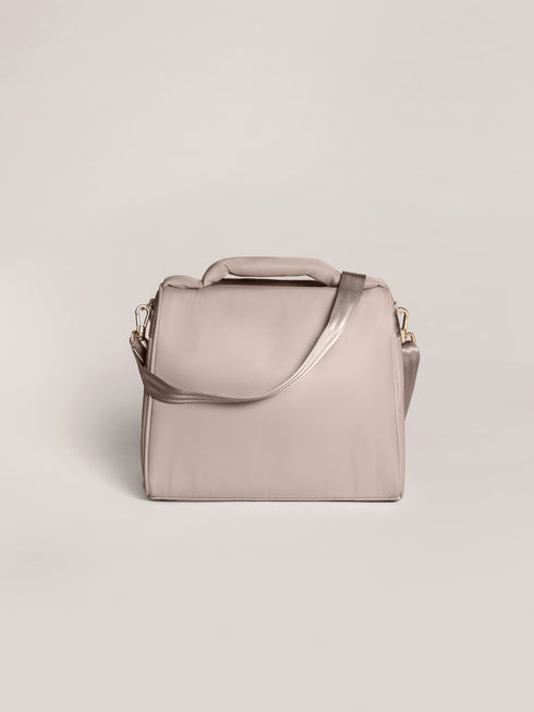 insulated-bottle-bag-taupe jujube bags at sophiasstyle.com